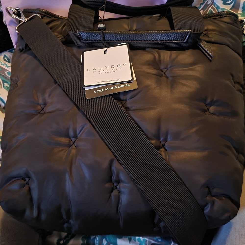 Black purse